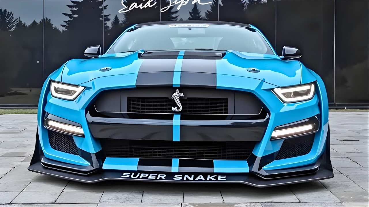 Ford Mustang Shelby Super Snake: Velocidad, Potencia y Diseño Imponente para los Amantes del Mustang