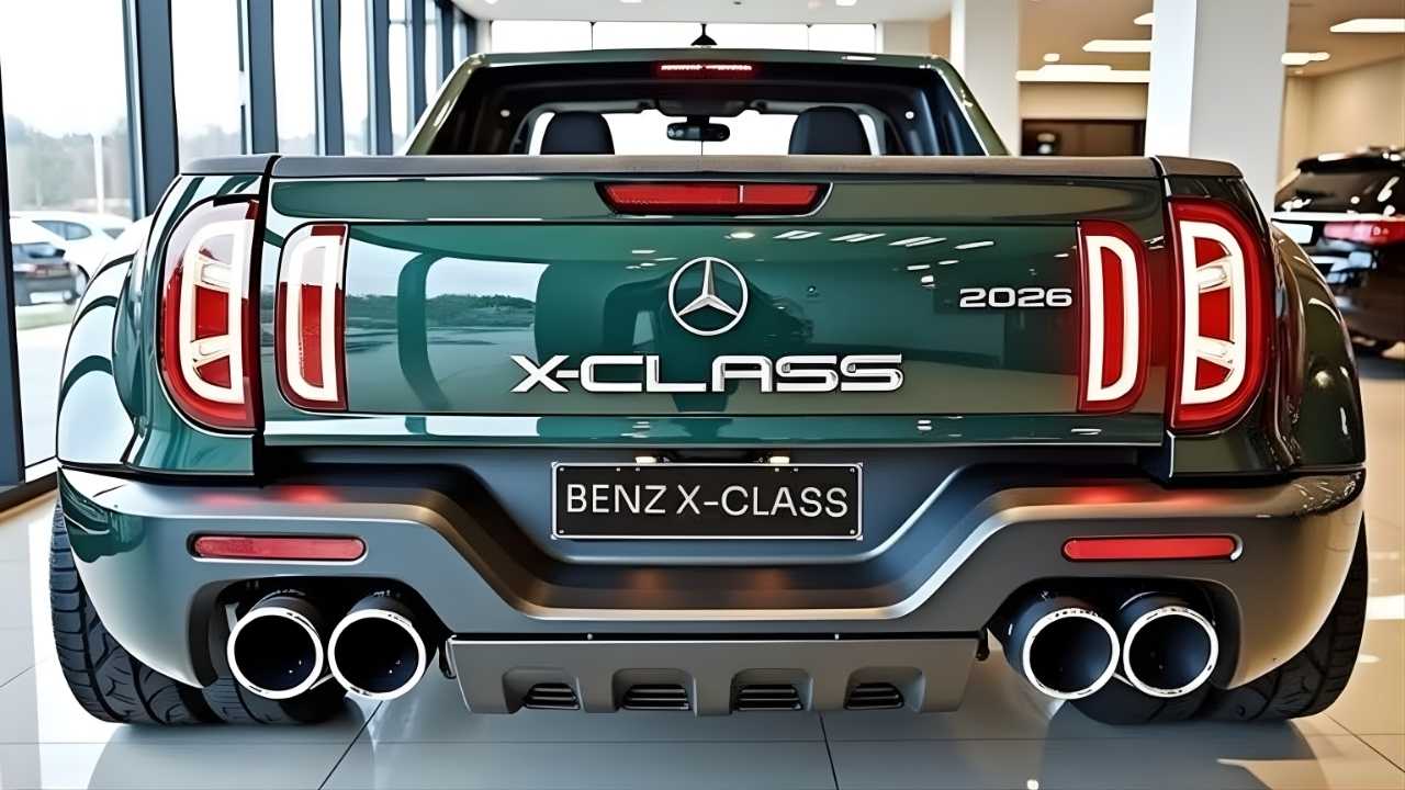 2026 Mercedes-Benz X-Class: la pickup de lujo que regresa con diseño imponente, tecnología avanzada y gran capacidad todoterreno