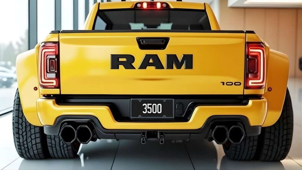 2026 RAM 3500: la pickup heavy duty que llega con potencia brutal, gran capacidad de remolque y tecnología avanzada